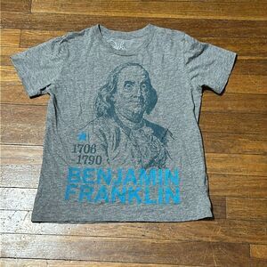 Peek Ben Franklin Quote Tee, Rare, Sz Lg (8)